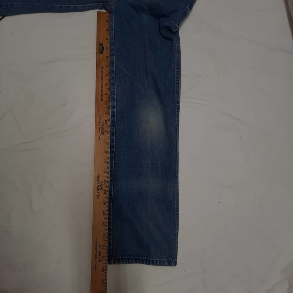 Vtg Wilkins Rumble Seats Light wash Western Rodeo Embroidered Rope & stars Jeans - Picture 9 of 11